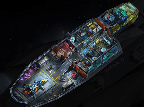 Star Wars Ship Interior Map Freighter Yv Spaceship Starship Spaceships Vaisseau Deckplans