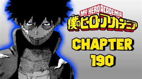 Dabi Knows Endeavor My Hero Academia Chapter 190 Youtube