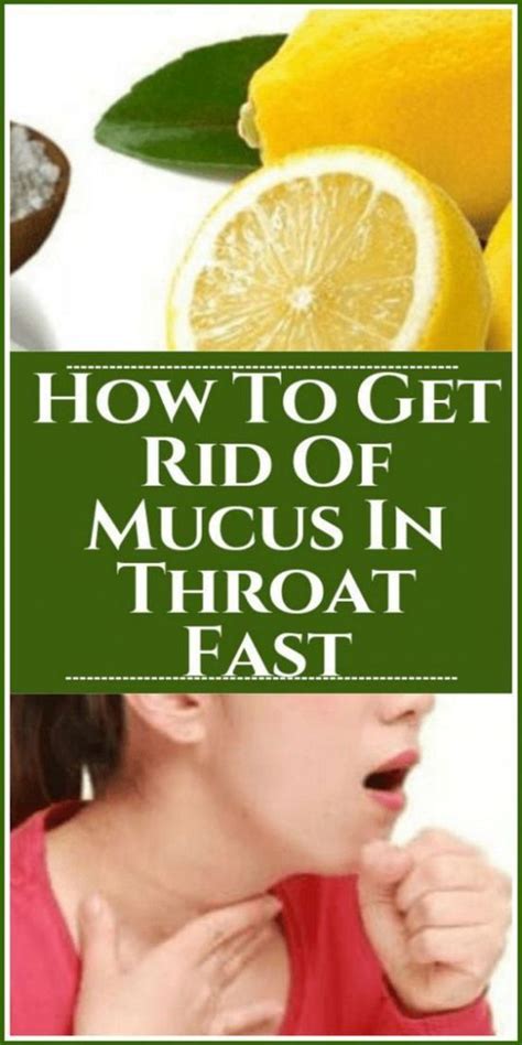 Below Youll Learn How To Eliminate Mucus In Throat Speedy The Usage Of