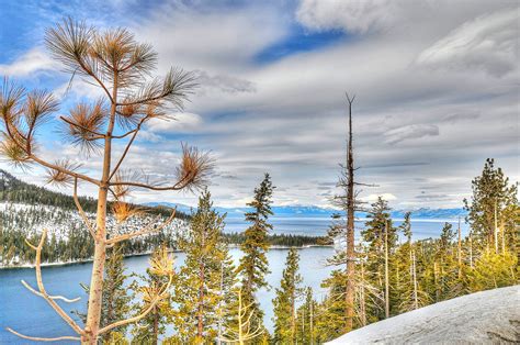 Lake Tahoe California Nevada Autumn Winter Wallpapers