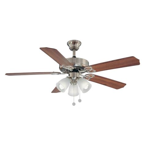 Maybe you would like to learn more about one of these? Brookhurst 52 in. Indoor Brushed Nickel Ceiling Fan with ...