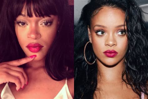 Is This Beauty Influencer Rihannas Long Lost Twin Very Real