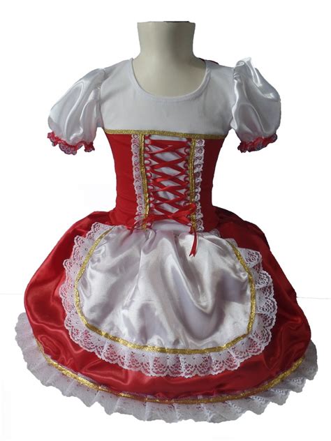 fantasia chapeuzinho vermelho infantil elo7 produtos especiais