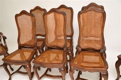 Set Of 8 Antique French Provincial Dining Chairs Marylebone Antiques