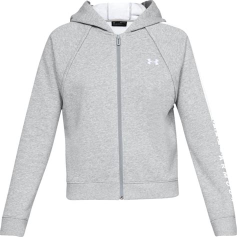 Under Armour Womens Rival Fleece Full Zip Hoodie Under Armour From Excell Sports Uk