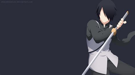 Wallpaper Uchiha Sasuke Anime Desktop Background 4k 3840x2160