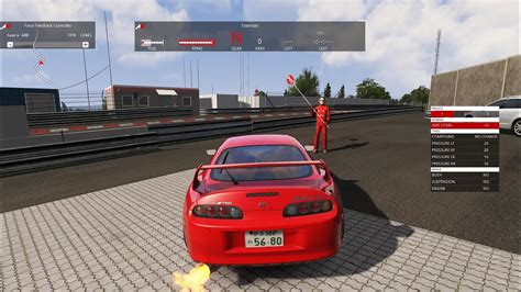 Assetto Corsa Toyota Supra Jz With Step Short Run At The