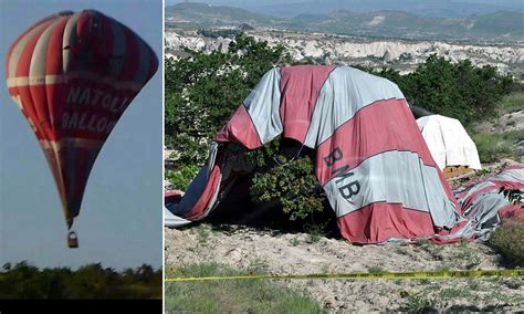 One Killed And 24 Injured After Two Hot Air Balloons Crash Mid Air