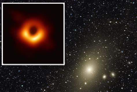 Im Zentrum Der Galaxie Schwarzes Loch In Der Milchstraße Fotografiert Galileo