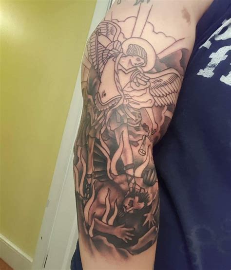 Discover More Than 72 Saint Michael The Archangel Tattoo Forearm In