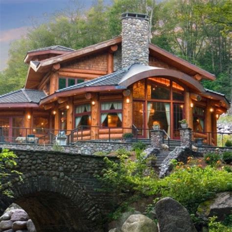 Log Cabin 59 Gorgeous Dream Houses For Motivation And