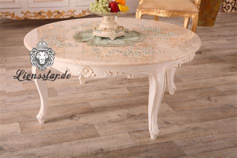 Couchtisch mit marmorplatte biete einen couchtisch mit wunderschöner marmorplatte er ist 140 cm breit, 80 cm tief und 55 cm hoch abholung im raum ka. Couchtisch mit Marmorplatte Rund | Lionsstar GmbH