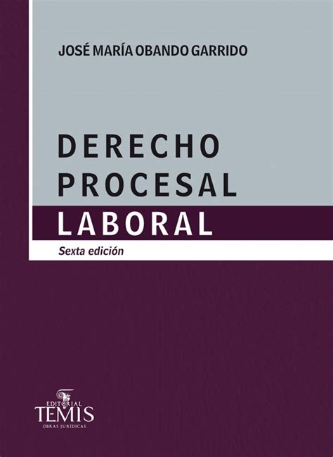 Derecho Procesal Laboral Editorial Temis