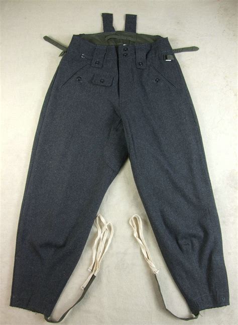 Ww2 World War Ii German Lw Luftwaffe Wool M43 Trousers Pants Hikishop