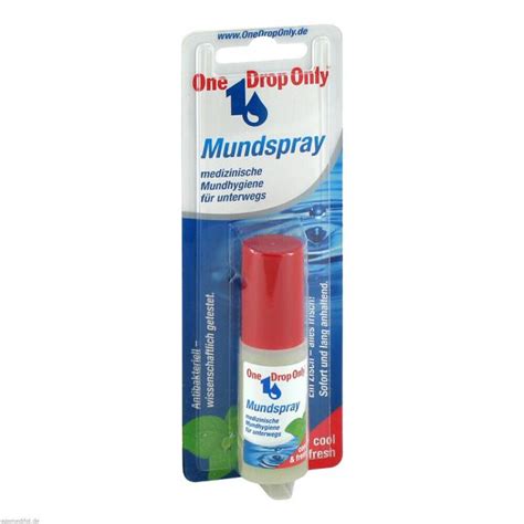 one drop only mundspray 15 ml preisvergleich pzn 3277819 · medipreis de