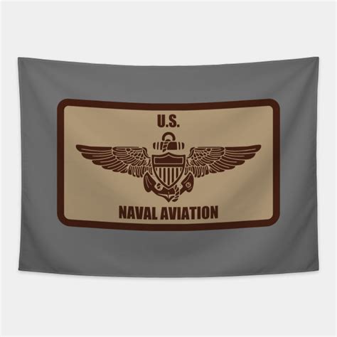 Us Naval Aviation Wings Patch Desert Subdued Us Navy Pilot Badge
