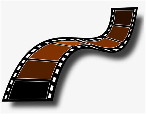 Film Reel Clipart Vector Clip Art Online Royalty Film Strip Clip