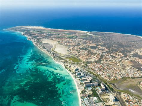 Aruba from the air | Buy this photo on Getty: Getty Images 