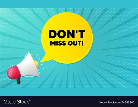 Dont Miss Out Special Offer Price Sign Royalty Free Vector