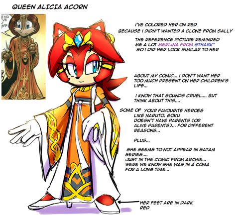 Queen Acorn By Drawloverlala On Deviantart Sonic Sonic Satam Sonic