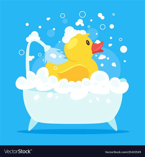 Download High Quality Bathtub Clipart Rubber Duck Transparent Png