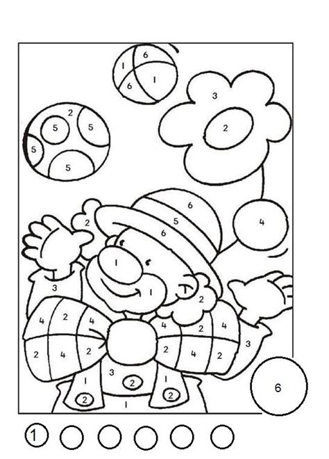 Pin By Jana Londáková On Karneval Coloring Pages Color By Numbers