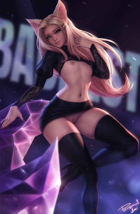 Personal Ami Ahri League Of Legends Kda League Of Legends The Baddest Ahri League Of