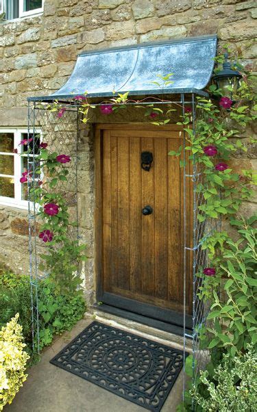 Bag one open the sides and flip the whole canopy over. zinc awning For the front door and then over the windows ...