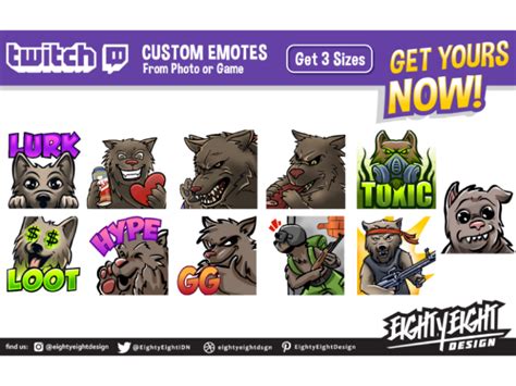 Pin By 🌺baobei Graphics🌺 On Emotes Animals And Species Twitch