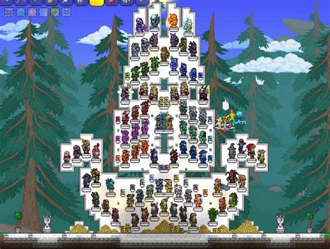 My Armor And Some Vanity Display Rterraria