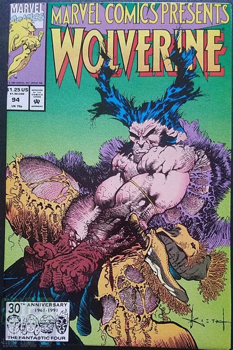 Marvel Comics Presents 94 Wolverine 1992 Comic Book Wolverine