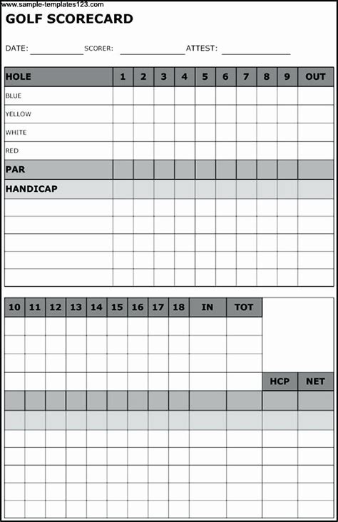 Golf Scorecard Template Beautiful Golf Scorecards Printable Hashtag Bg