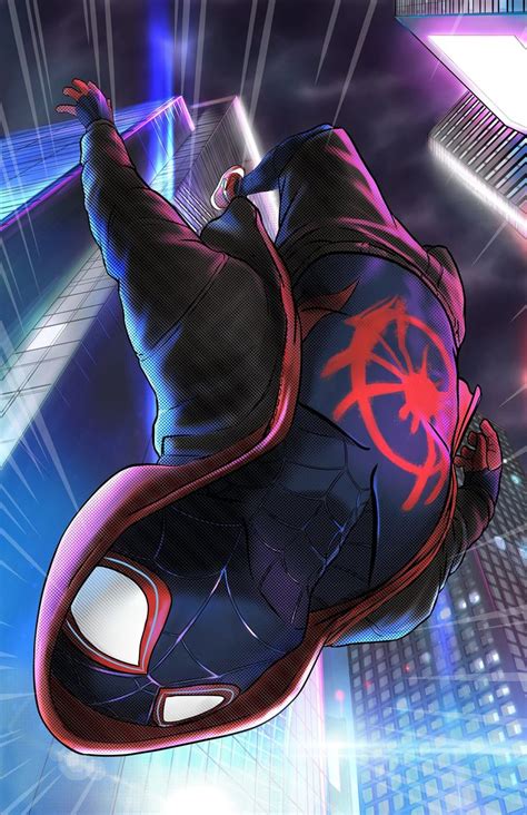 Miles Morales Itsv In 2021 Marvel Spiderman Art Spiderman Miles