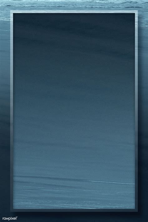 Download Download premium image of Dark blue ocean water frame mockup 2256892 ในปี 2020