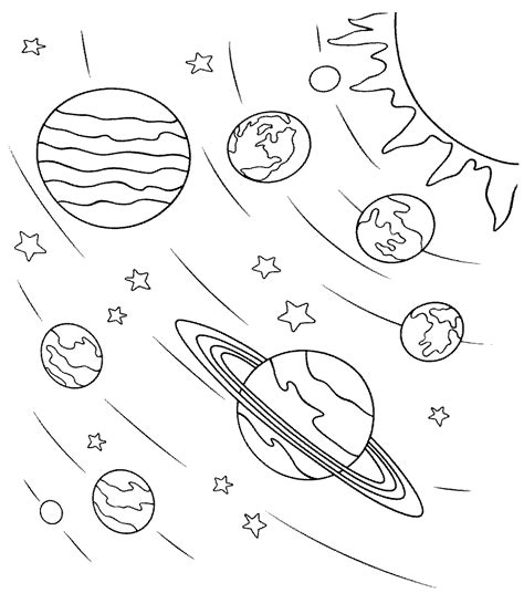 Galaxy Coloring Pages - Best Coloring Pages For Kids