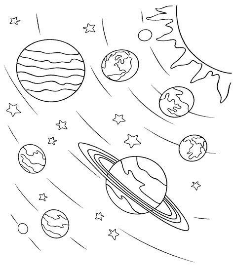 Printable aesthetic coloring pages for. Galaxy Coloring Pages - Best Coloring Pages For Kids