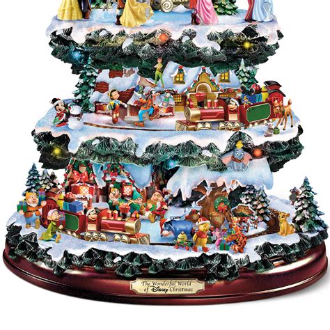 The Disney Christmas Carousel Tree Hammacher Schlemmer