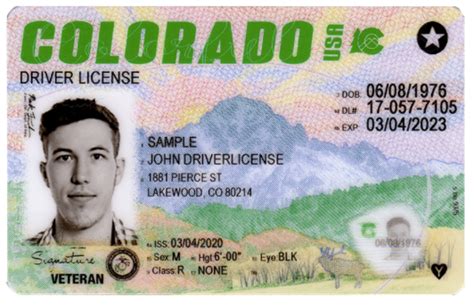 Colorado Drivers License New Design Unveiled