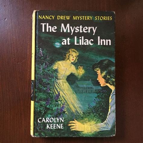 Nancy Drew 4 The Mystery At Lilac Inn By Carolyn Keene Etsy Nancy