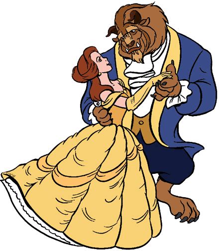 Belle And The Beast Clip Art Disney Clip Art Galore