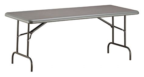 Ability One Rectangle Folding Table 30 In Height X 30 In Width 204 In