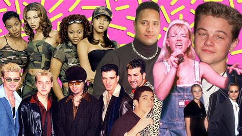 Embarrassingly Awesome Photos Of Celebs In The 90s The Rock Beyonce