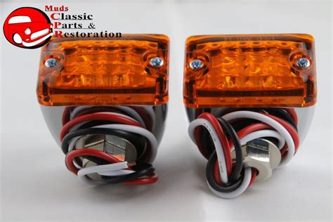Custom Mini Led Lights Amber Park Turn Signal Clearance Marker Truck