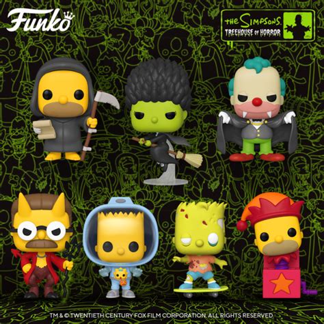 The Simpsons Get New Treehouse Of Horror Funko Pops Horrorgeeklife