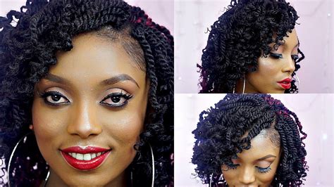 It became popular in the 1990s and remains so to this day. How To Crochet Kinky Twists Tutorial On Short Natural Hair ...