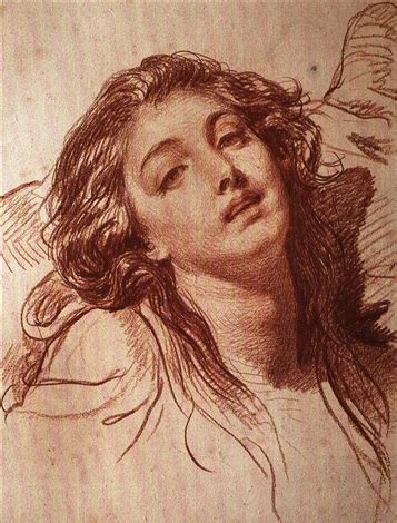 THE HEAD OF A RECLINING WOMAN By Jean Baptiste Greuze On Artnet