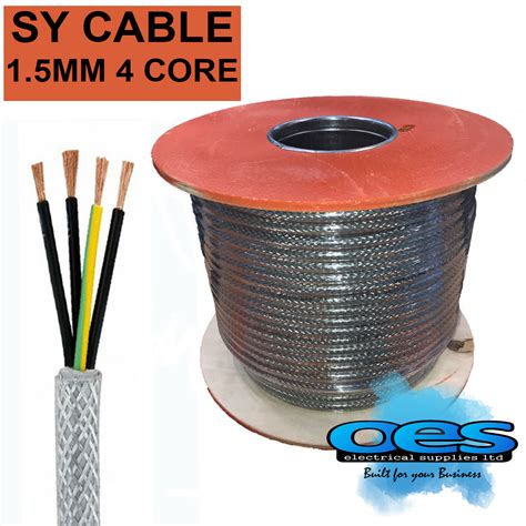 15mm 4 Core Sy Braided Control Cable