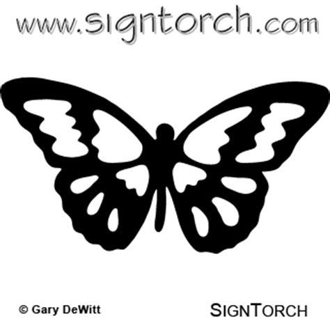 Download Butterfly 055 = : SignTorch, Turning images into vector ...