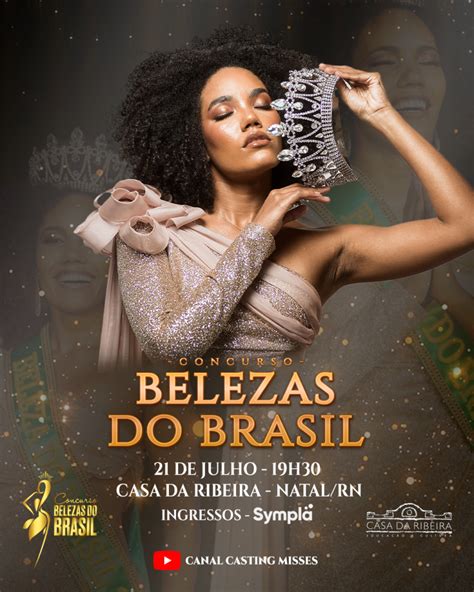 Adquira Seu Ingresso Para O Concurso Belezas Do Brasil