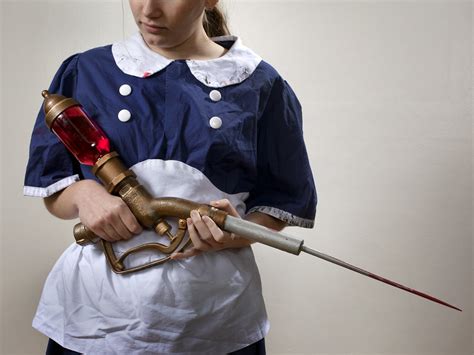 little sister ADAM syringe | BioShock is a first-person ... This is the little sister segment of bioshock 2 where you get to see the world from their perspective.